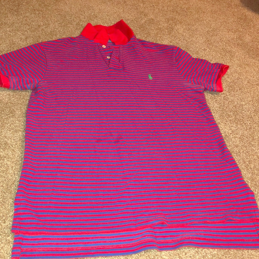 Striped short sleeve Polo